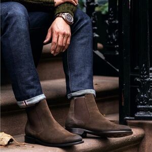 Thursday Boot Co Men’s Chelsea Boots Sz 10 Brown Suede Everyday Boot